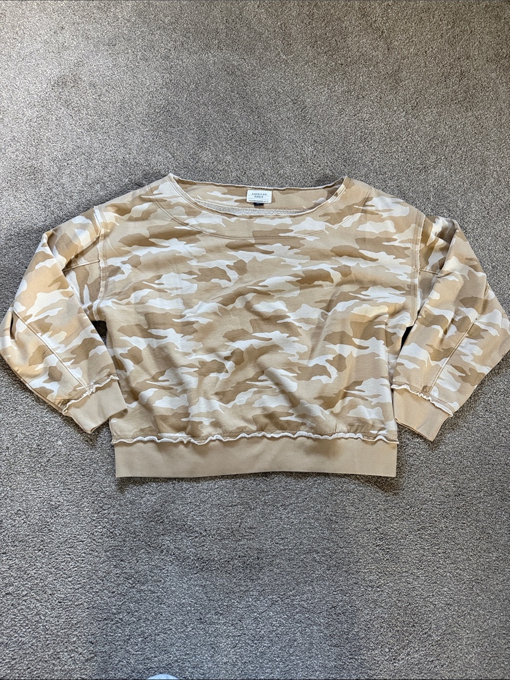 NWT AE Off the Shoulder Sweatshirt M